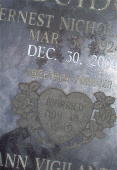 Ernest Nicholas Guido, Sr on Sysoon
