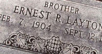 Ernest Raphael Layton on Sysoon