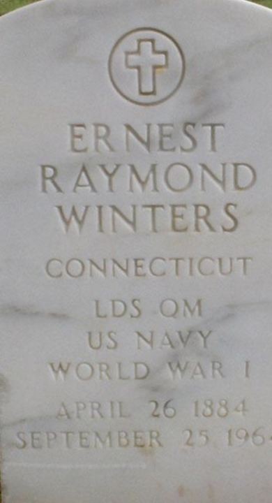 Ernest Raymond Winters on Sysoon