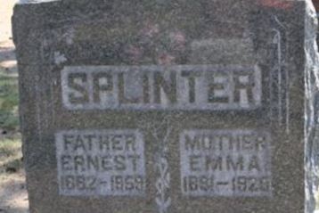 Ernest Splinter on Sysoon