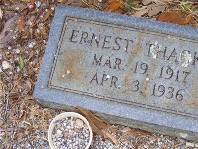 Ernest Thacker on Sysoon