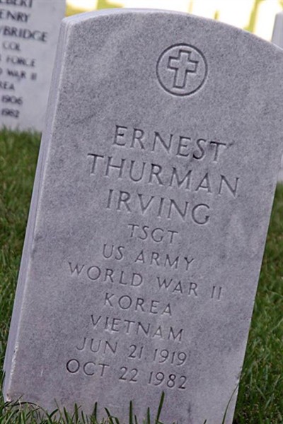 Ernest Thurman Irving on Sysoon