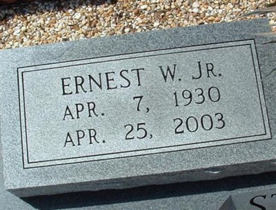 Ernest W. Stanford, Jr on Sysoon