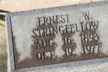Ernest W Stringfellow on Sysoon