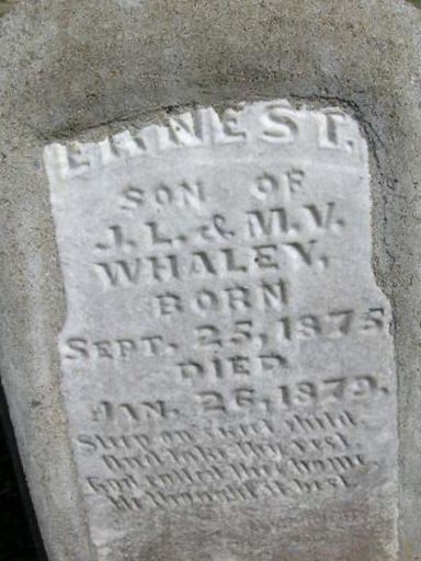 Ernest Whaley on Sysoon
