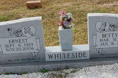Ernest Whiteside on Sysoon