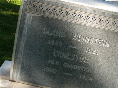 Ernestina Weinstein on Sysoon