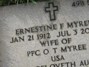 Ernestine F Myree on Sysoon