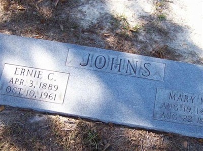 Ernie C. Johns on Sysoon