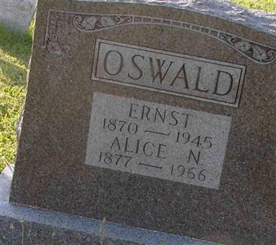 Ernst Oswald on Sysoon