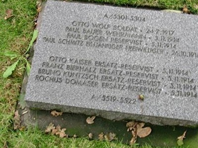 Ersatz Reservist Otto Kaiser on Sysoon