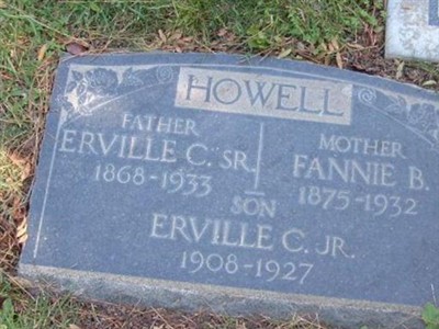 Erville C. Howell, Jr on Sysoon