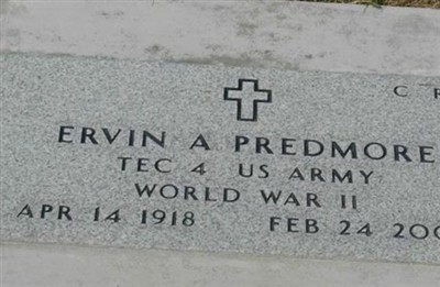 Ervin Aaron Predmore on Sysoon