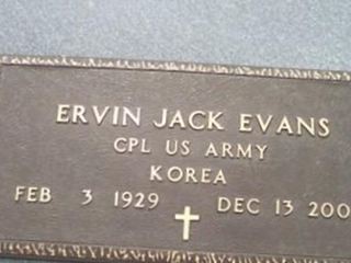 Ervin J. Evans on Sysoon