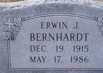 Erwin J Bernhardt on Sysoon