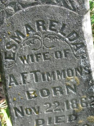 Esmeralda Timmons on Sysoon