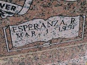 Esperanza R Rouse on Sysoon