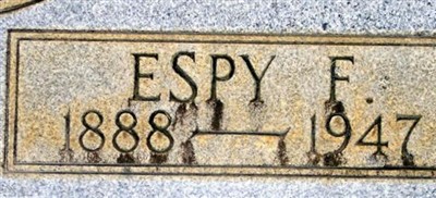 Espy F. Benfield on Sysoon