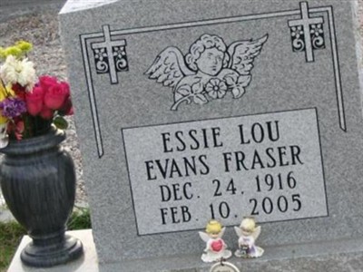 Essie Lou Evans Fraser on Sysoon