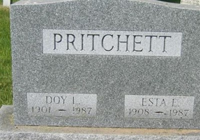 Esta E. Pritchett on Sysoon