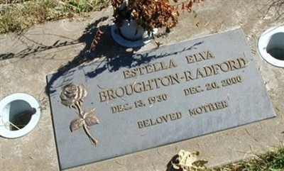 Estella Elva Broughton - Radford on Sysoon
