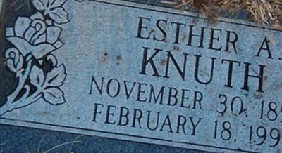 Ester A Knuth on Sysoon