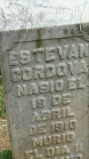 Estevan Cordova on Sysoon