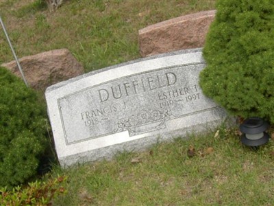Esther F Duffield on Sysoon