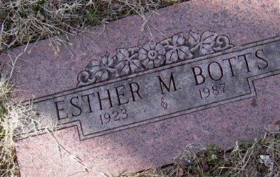 Esther M. Botts on Sysoon