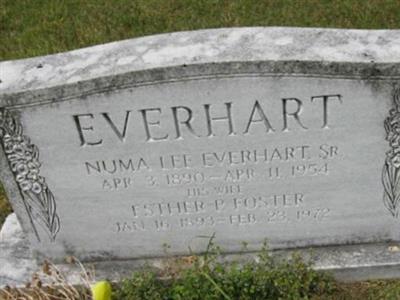Esther P. Foster Everhart on Sysoon