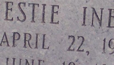 Estie Inez Riddle on Sysoon
