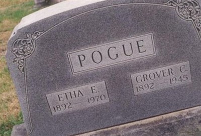 Etha E Gary Pogue on Sysoon