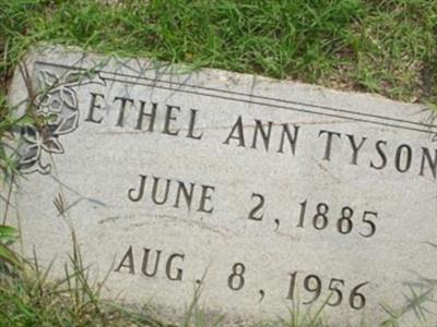 Ethel Ann Cobb Tyson on Sysoon