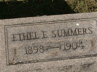 Ethel E Summers on Sysoon