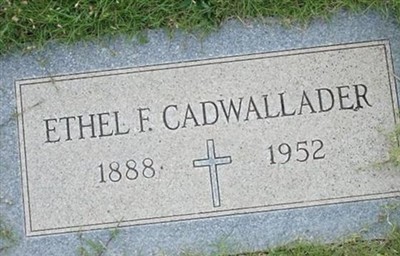 Ethel F Cadwallader on Sysoon