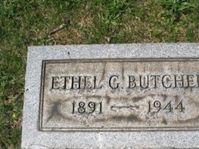 Ethel G Butcher on Sysoon