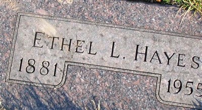 Ethel L. Hayes on Sysoon