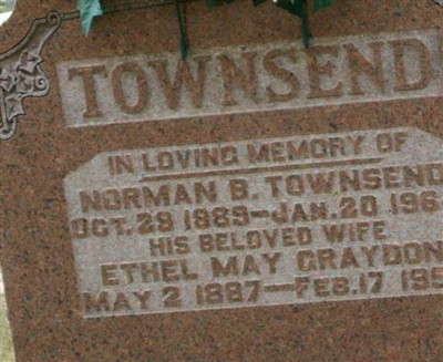 Ethel May Graydon Townsend on Sysoon