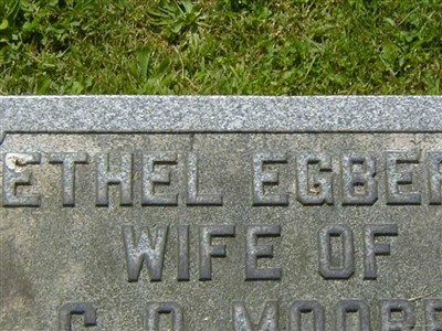 Ethel W. Egbert Moore on Sysoon