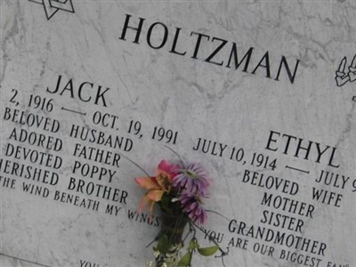 Ethyl Holtzman on Sysoon