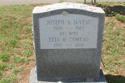 Etta M. Comeau DeVeau on Sysoon
