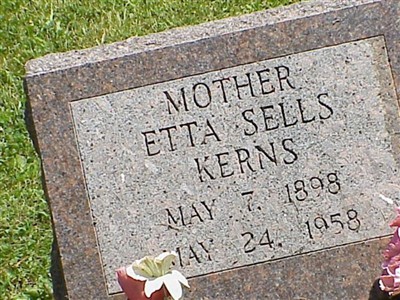 Etta Mae Sells Kerns on Sysoon