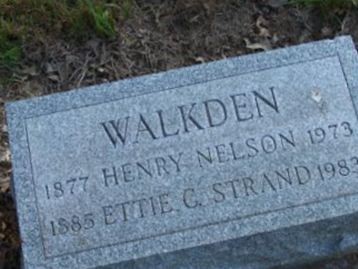 Ettie C. Strand Walkden on Sysoon