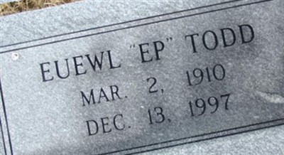 Euewl "E.P." Todd on Sysoon