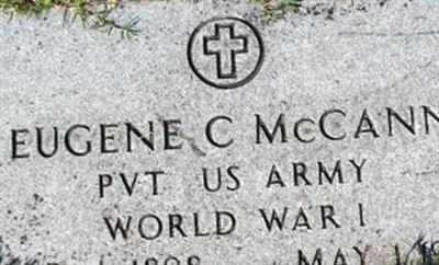 Eugene C McCann on Sysoon
