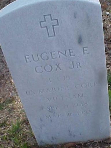 Eugene E Cox on Sysoon