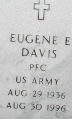 Eugene E Davis on Sysoon