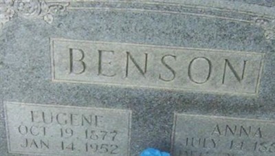 Eugene F Benson, Find a grave on Sysoon Eugene F Benson on Sysoon