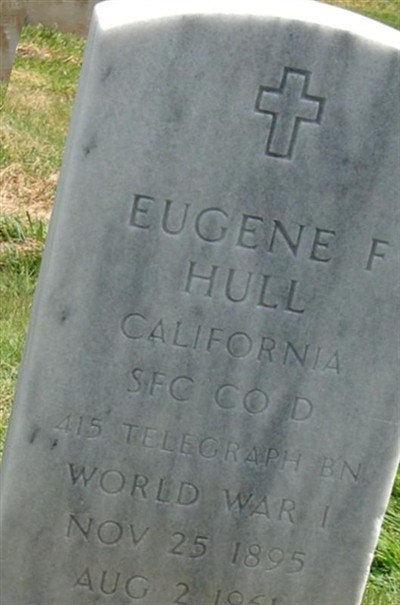 Eugene F Hull on Sysoon