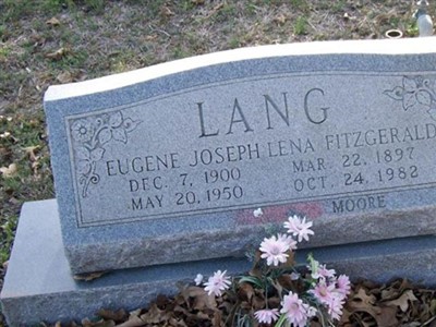 Eugene Joseph Lang on Sysoon